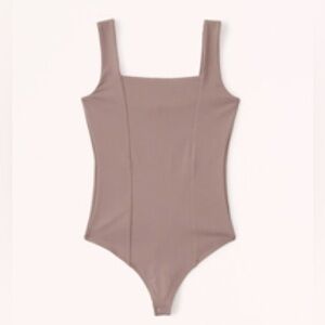 Abercrombie & Fitch Seamed Squareneck Bodysuit